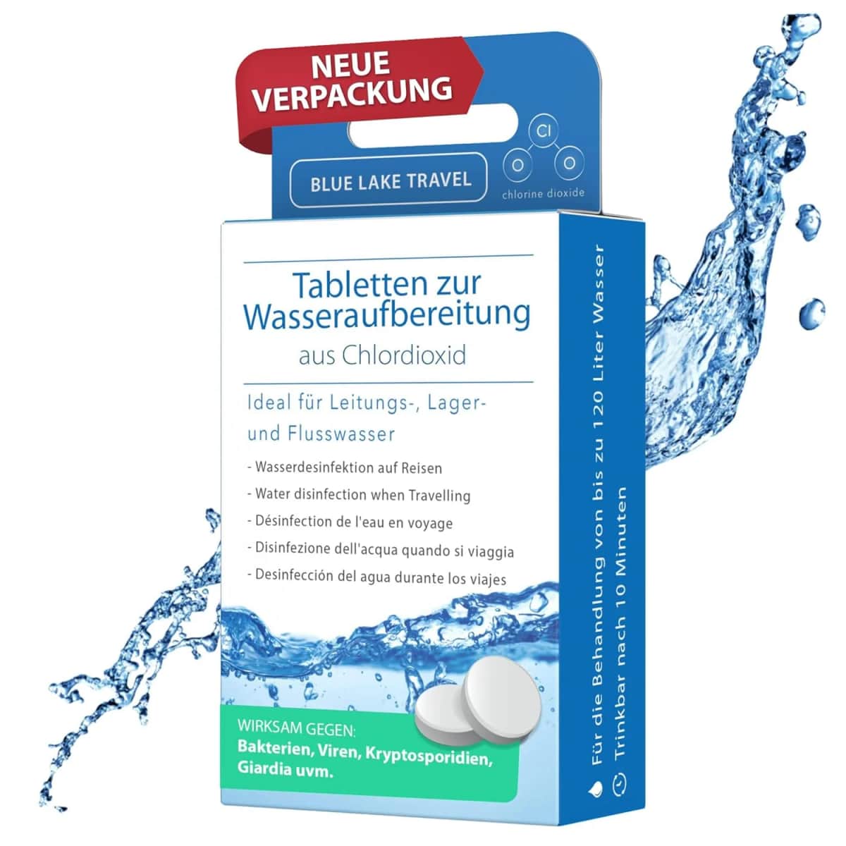 Drinking Water Purification Tablets (4x30)