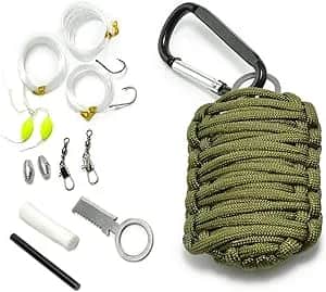 Ganzoo Paracord 550 Survival Kit