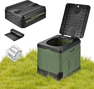 OTraki Foldable Mobile Camping Toilet