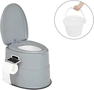 Bonnlo Campingtoilette Tragbare Reisetoilette