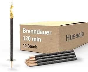Hussala Diamond Wax Torches 10-Pack